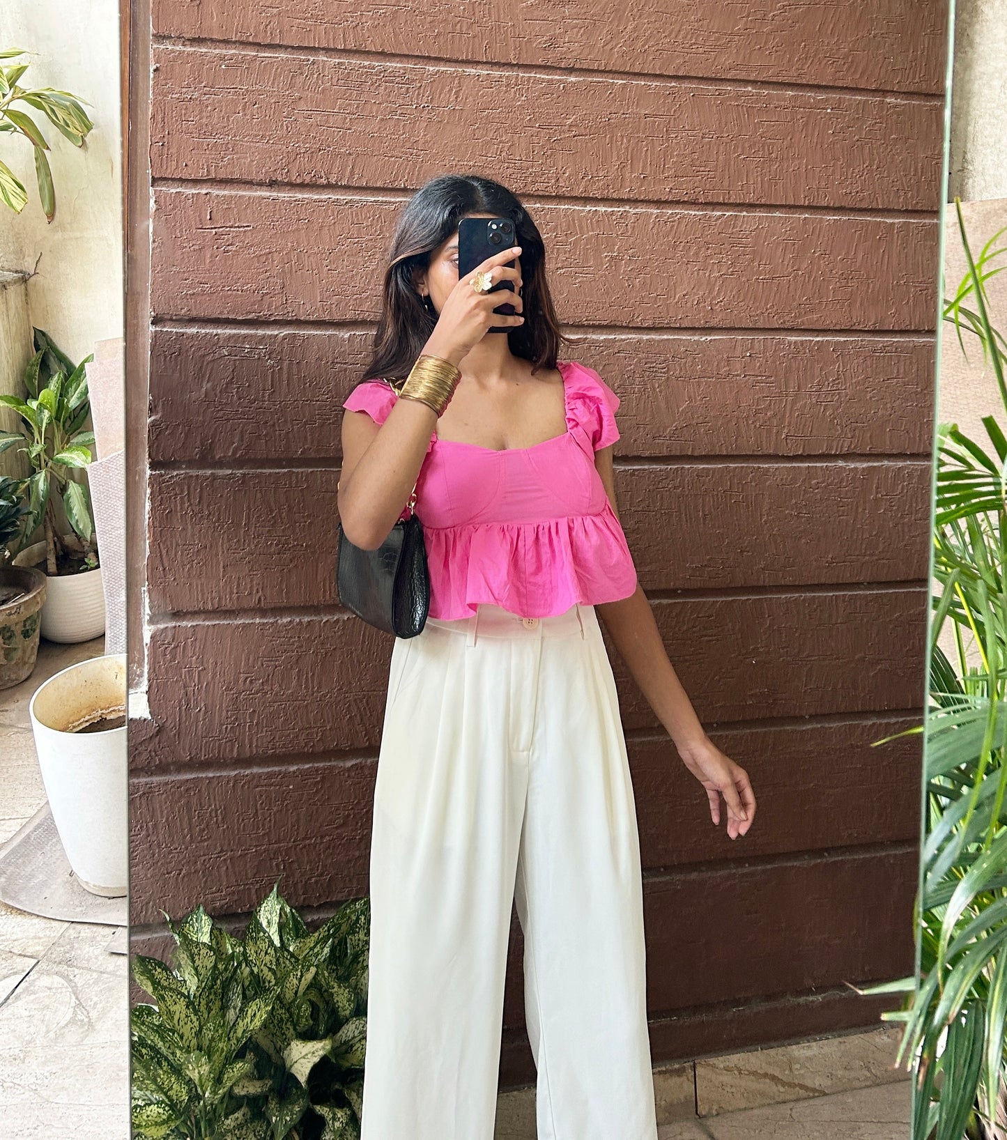 Padded Pink Top 🩷