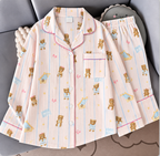 Pink Teddy Nightsuit