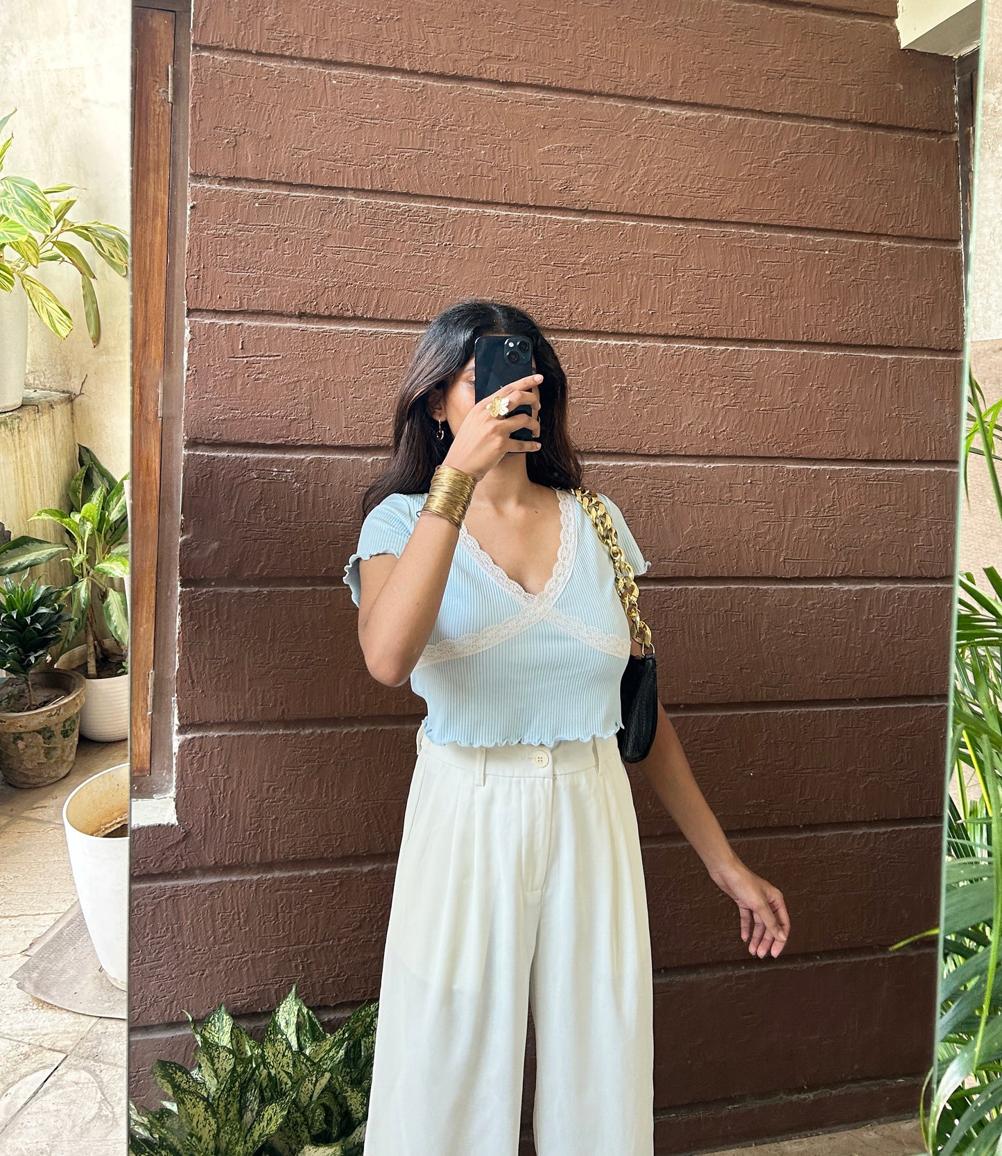 Baby Blue Top