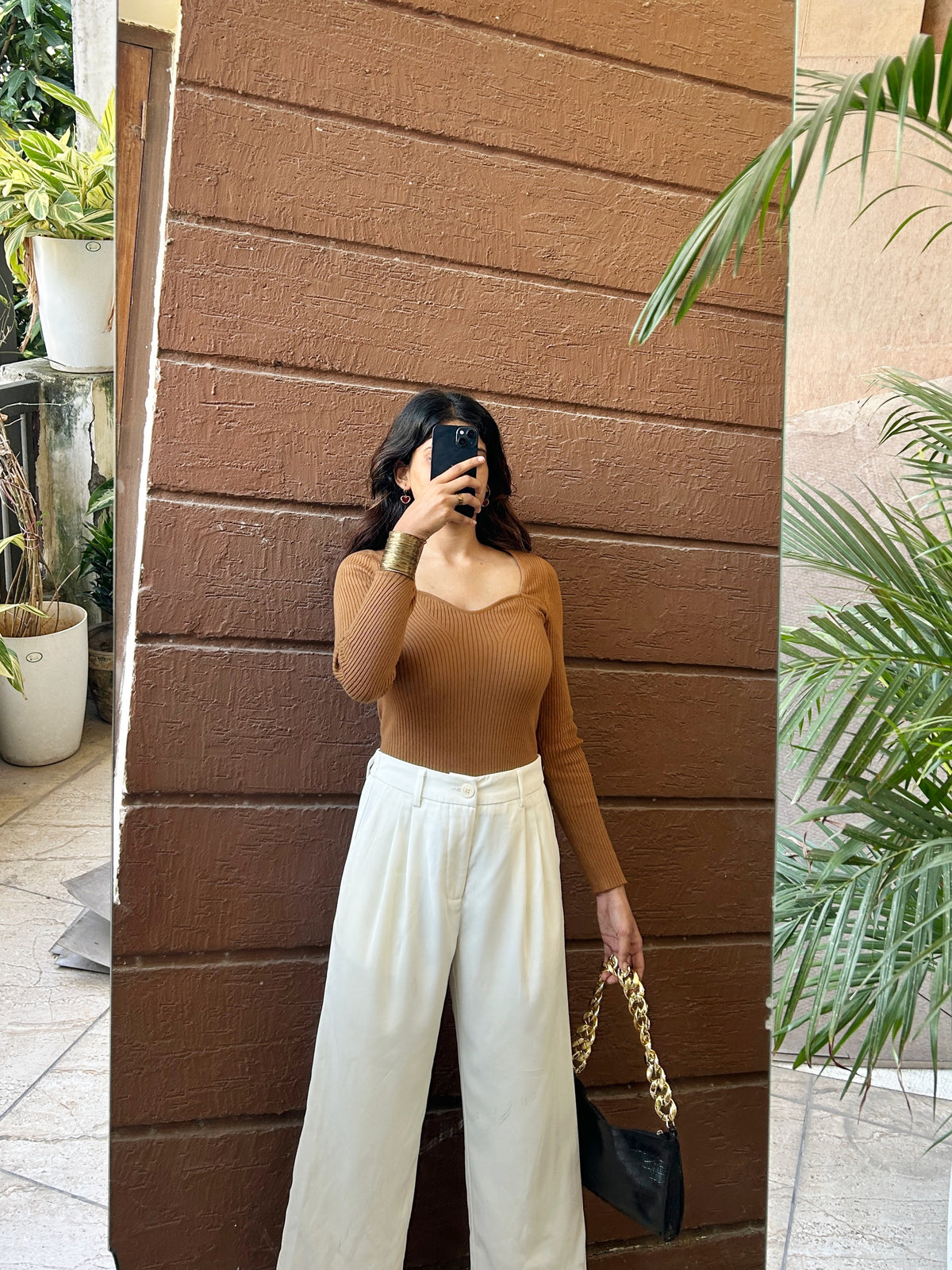 Sweetheart Neck Top