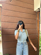 Baby Blue Top M