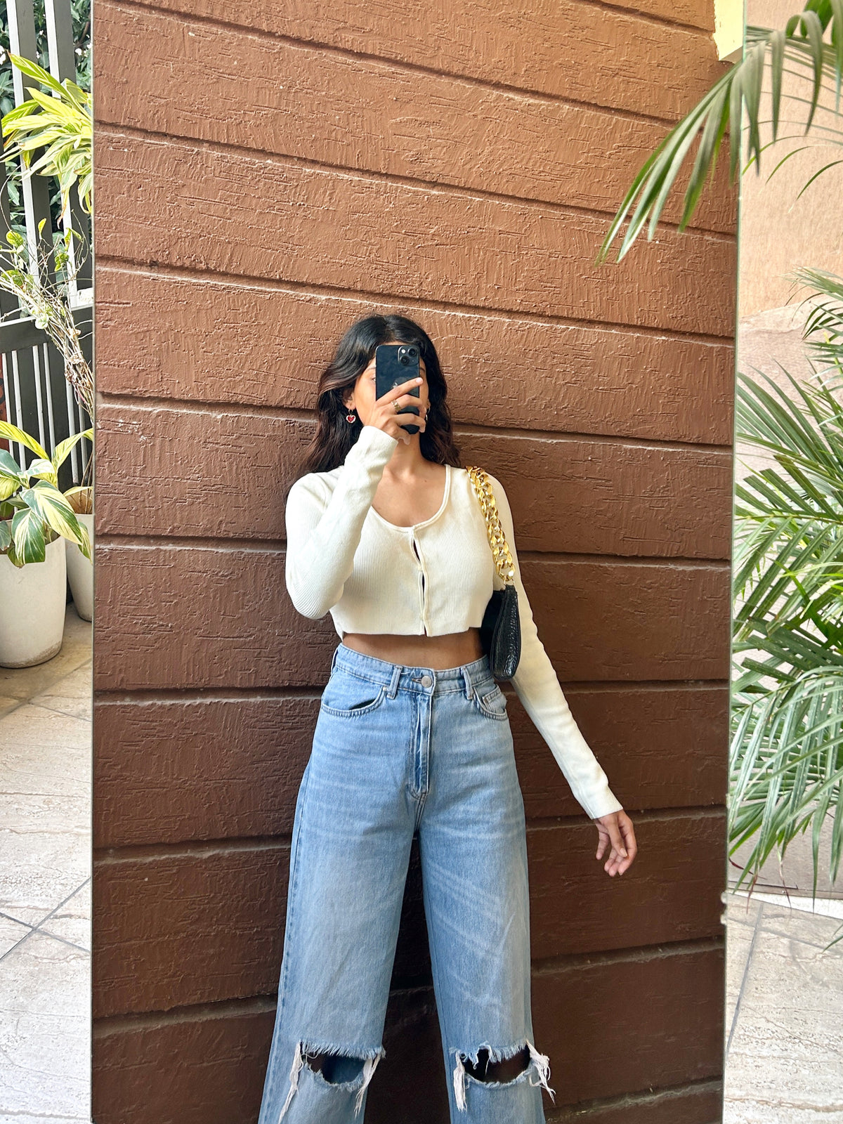 Basic white top