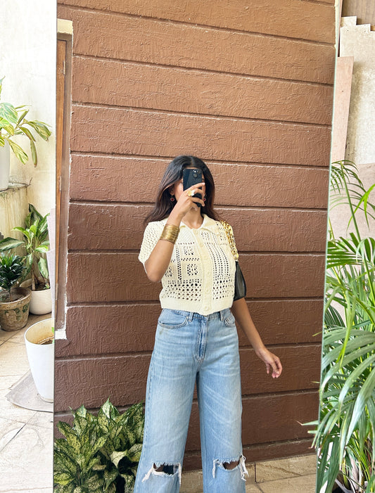 White top crochet