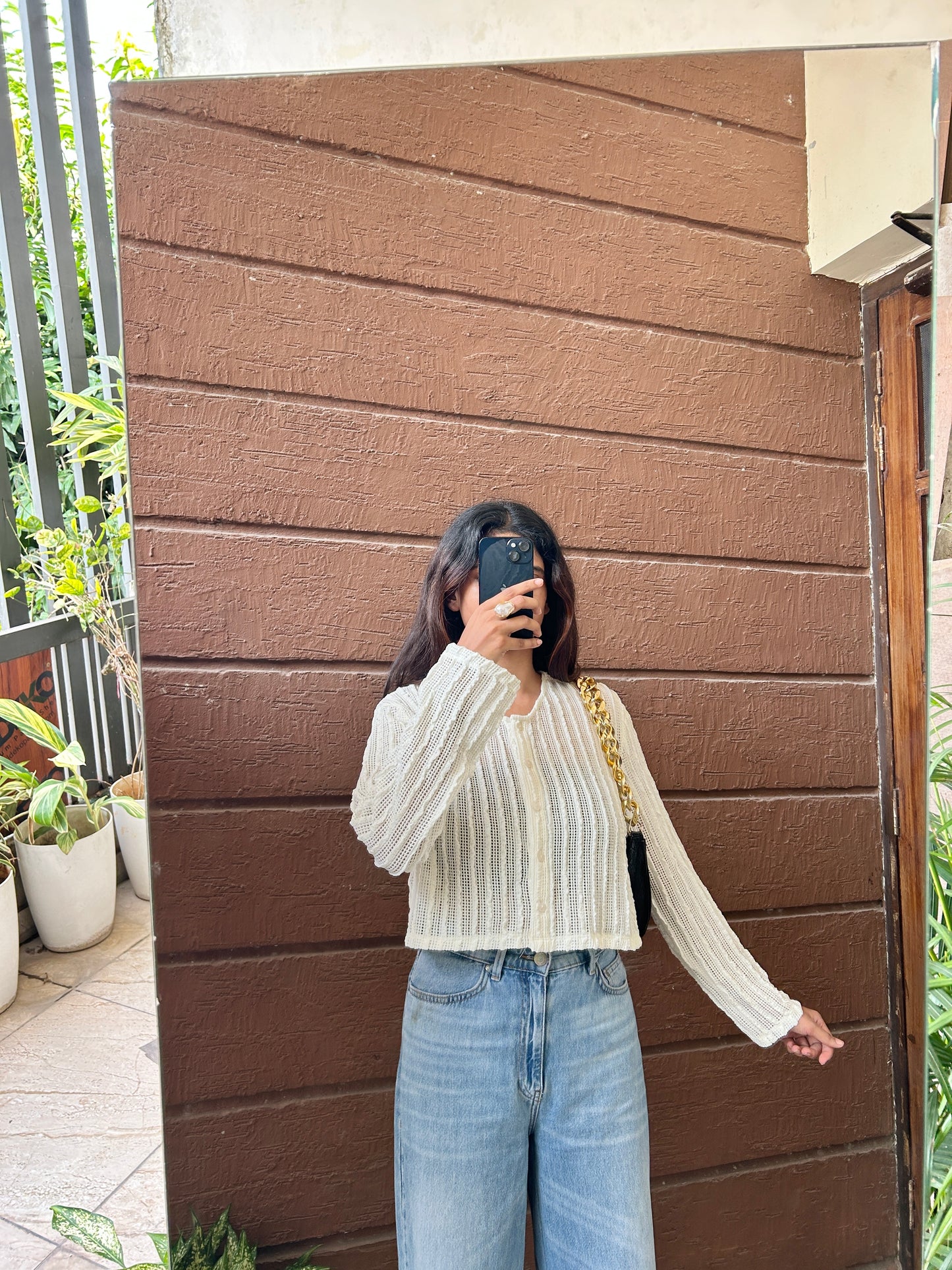 Cute white top