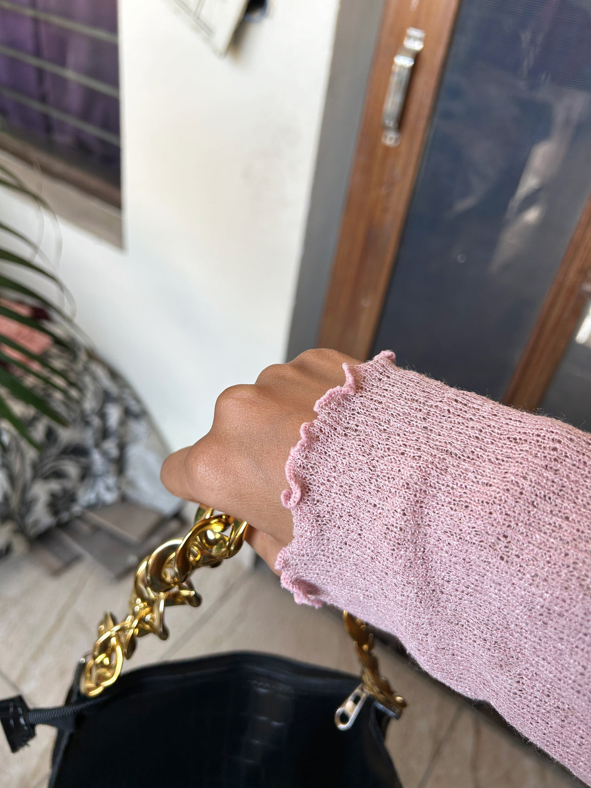 Pink top