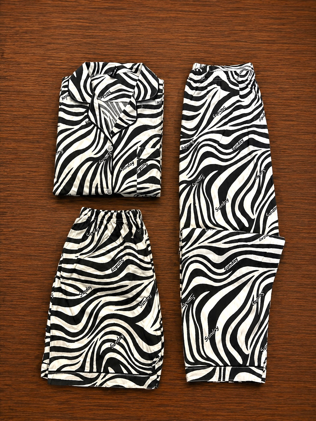 Printed Nightsuit(3pc)