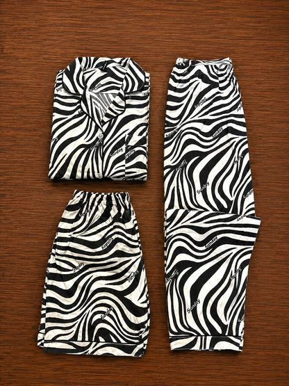 Printed Nightsuit(3pc)
