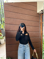 Criss cross top (M)