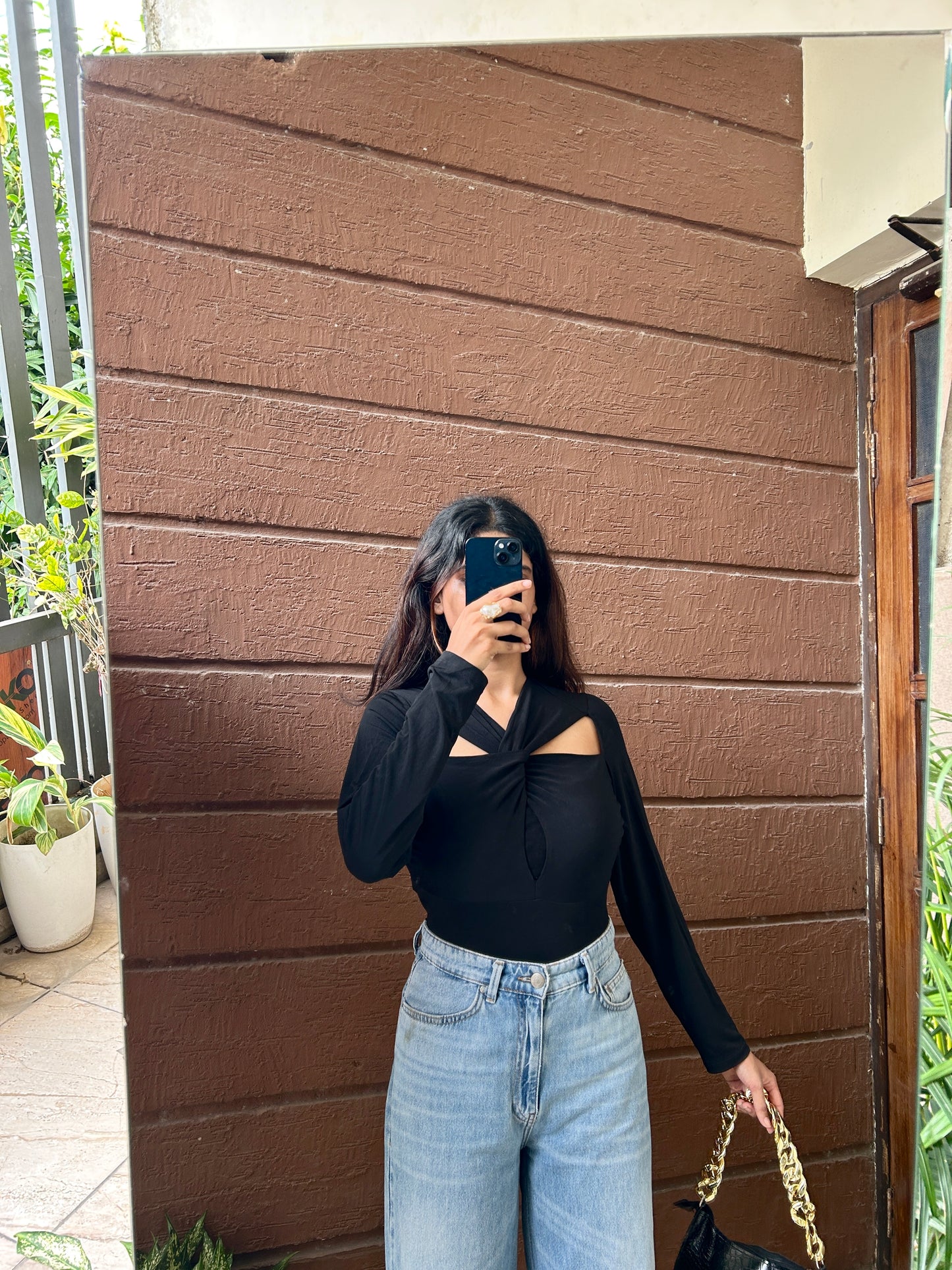 Criss cross top