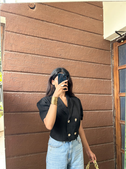 Blazer Style Top
