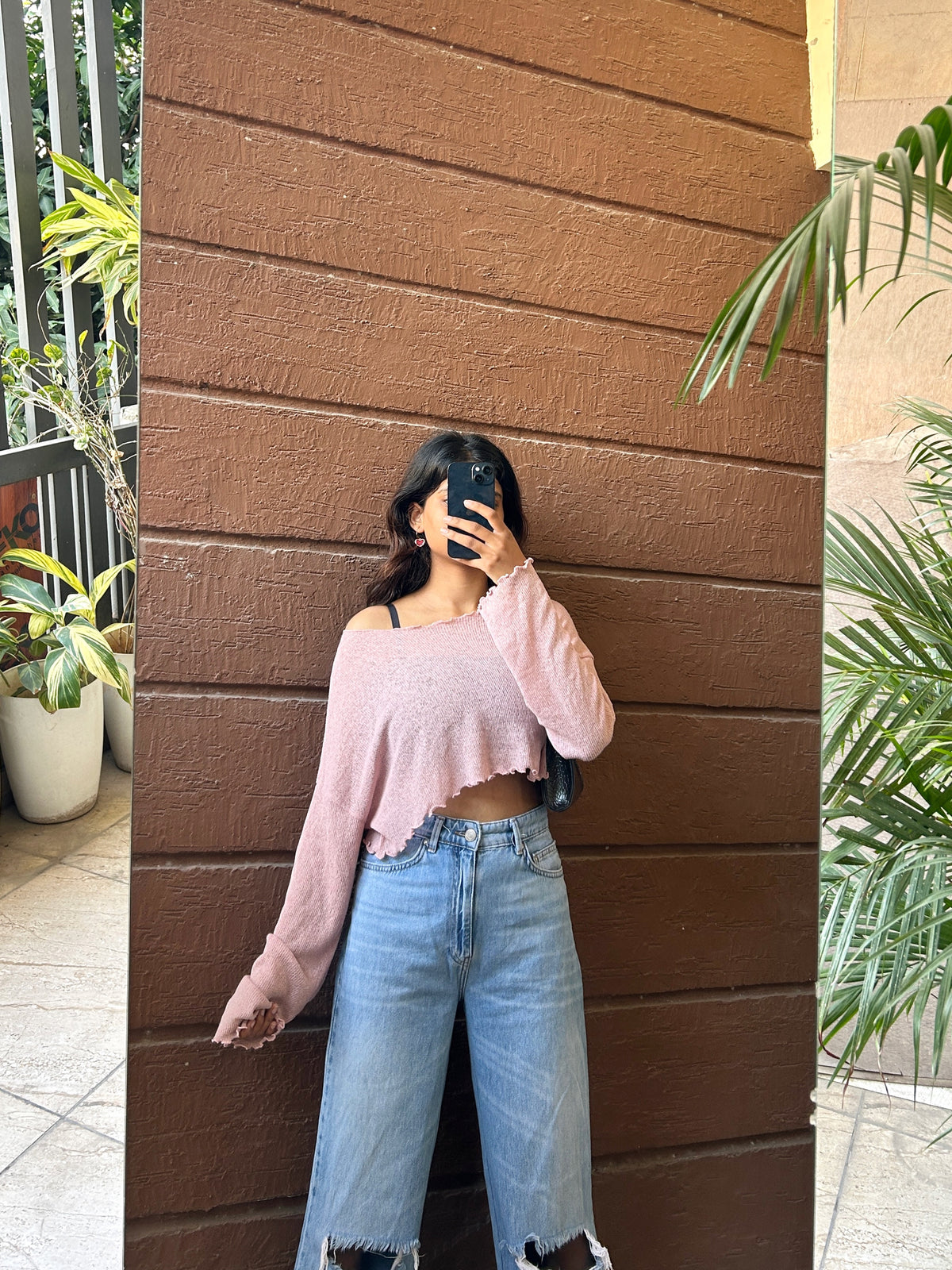 Pink top