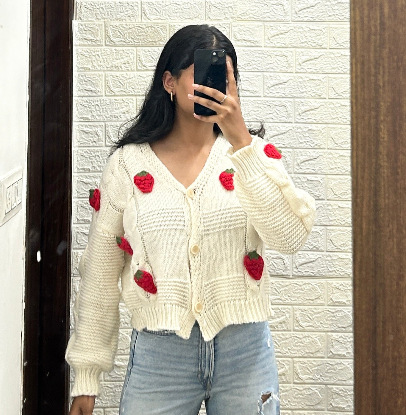 Strawberry Cardigan 🍓