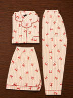 Bow Nightsuit (3piece)
