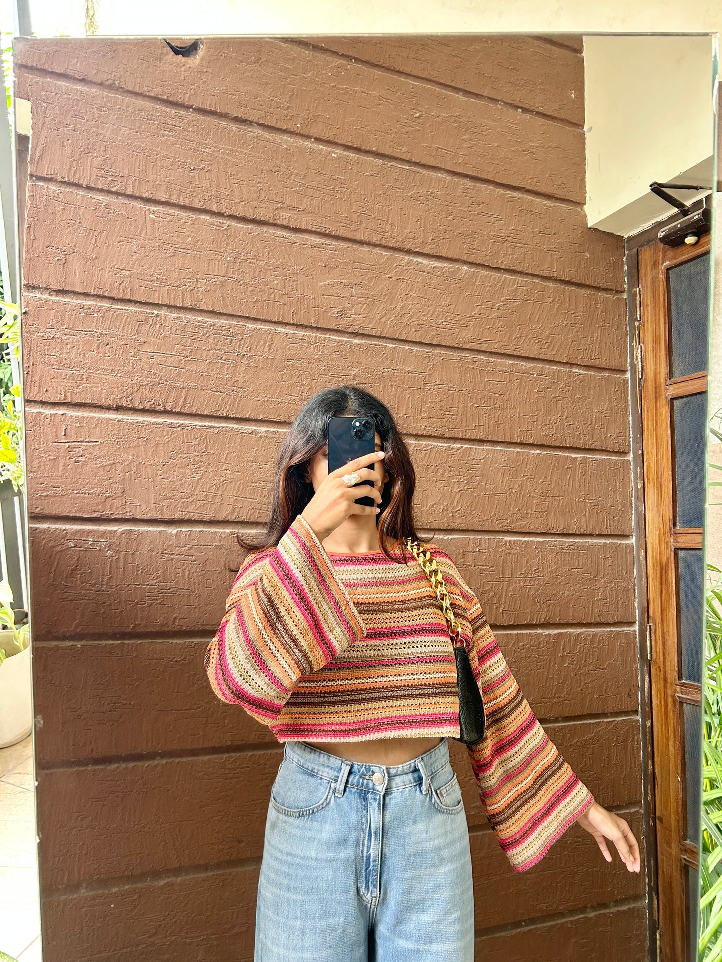 Flared sleeve Top