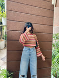 Flared sleeve Top