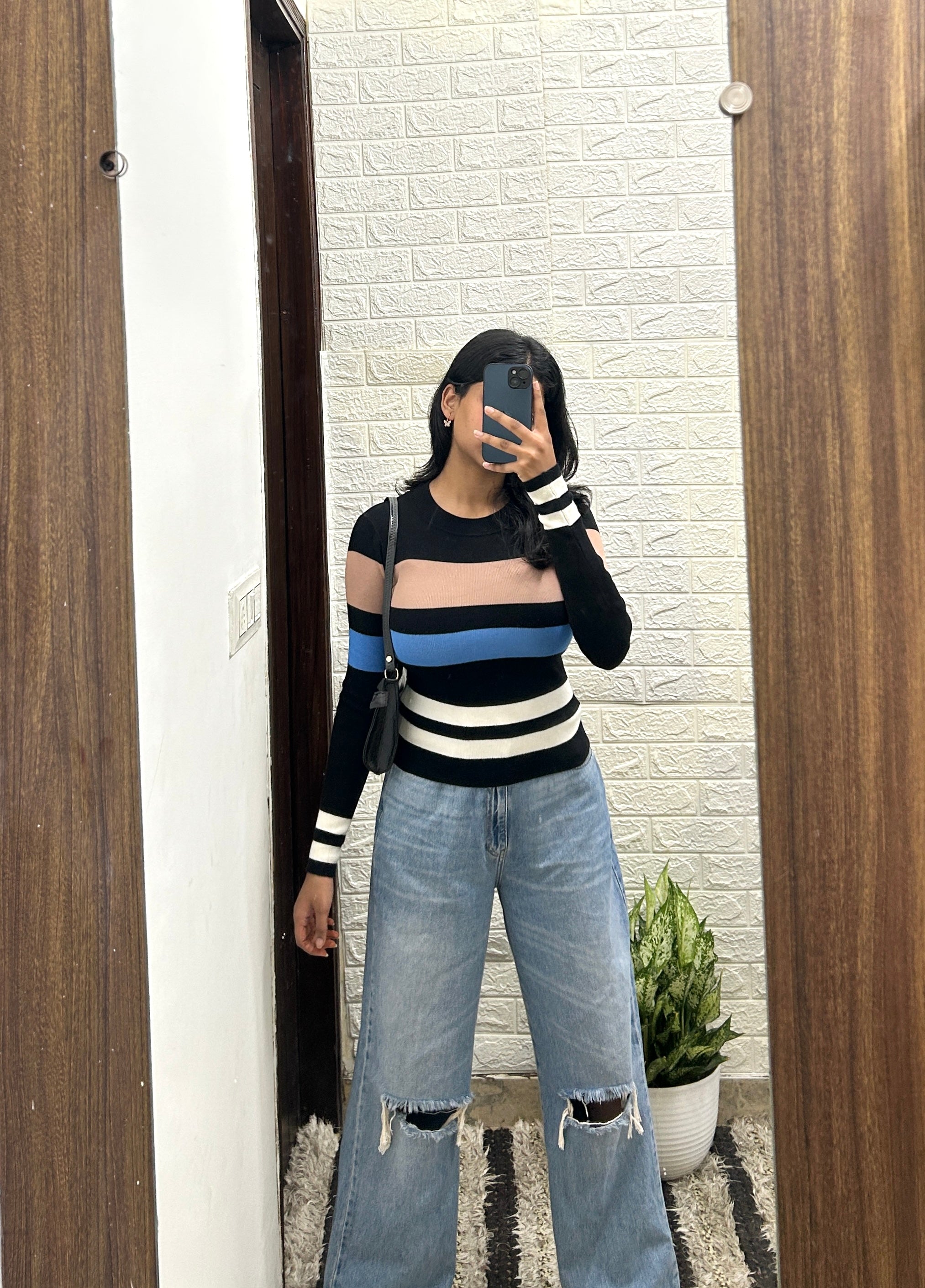 Striped top❤️