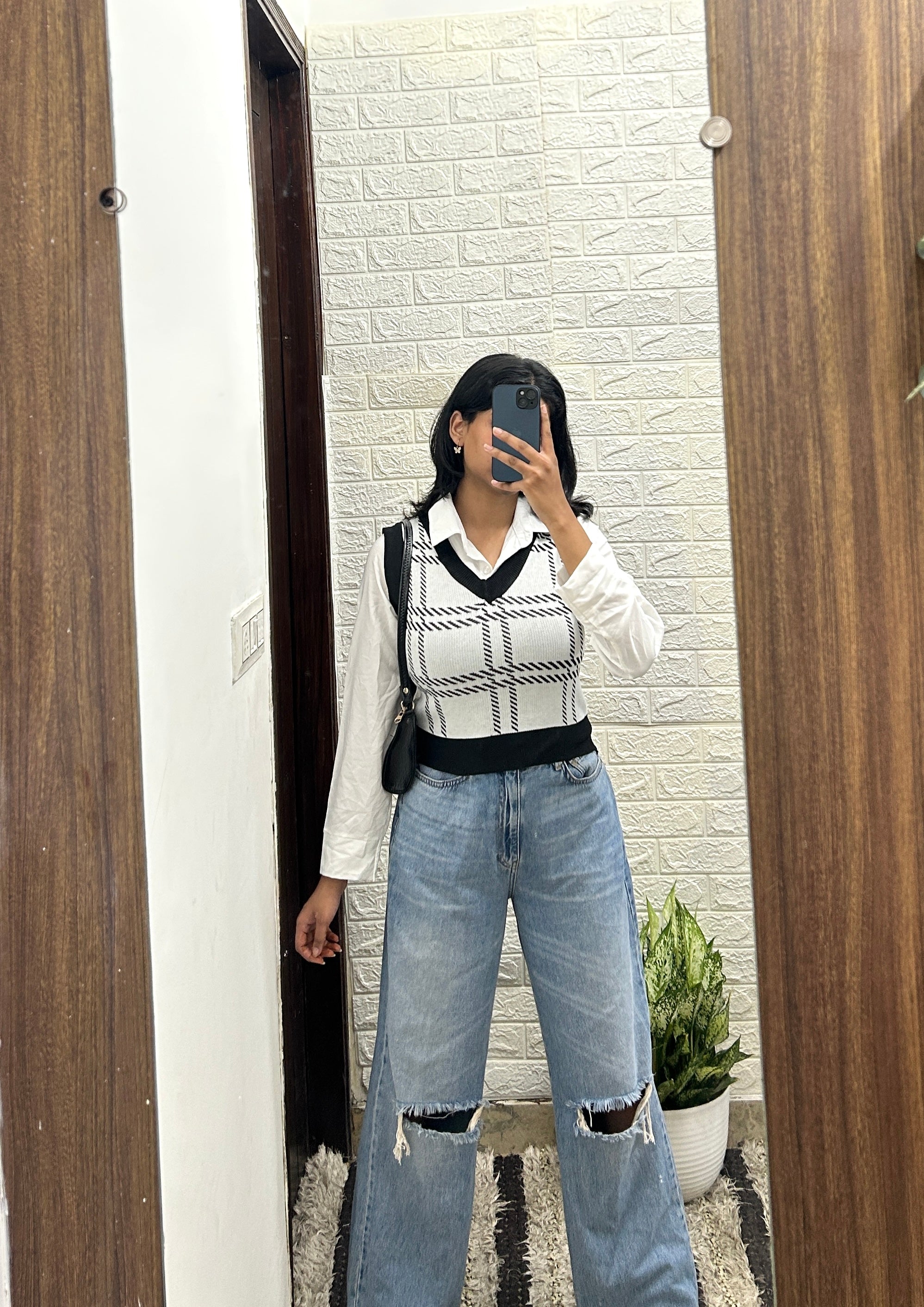 Shirt Style Top❤️