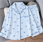 Bow Full Sleeve Nightsuit