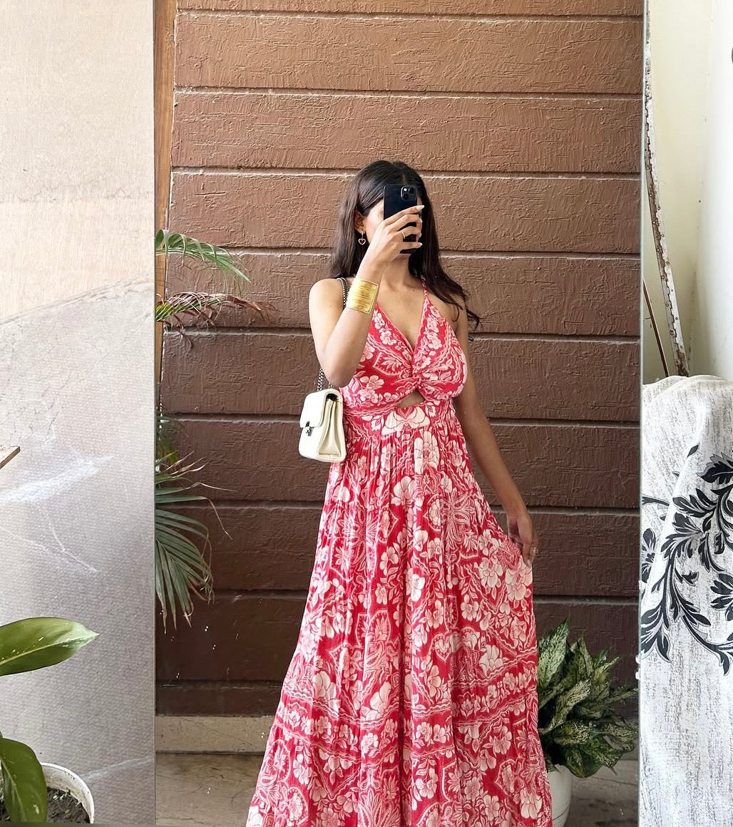 Red Beachy Dress