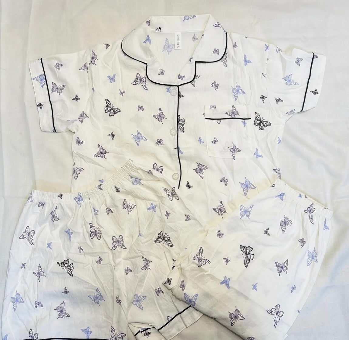 Butterfly Nightsuit (3 piece)