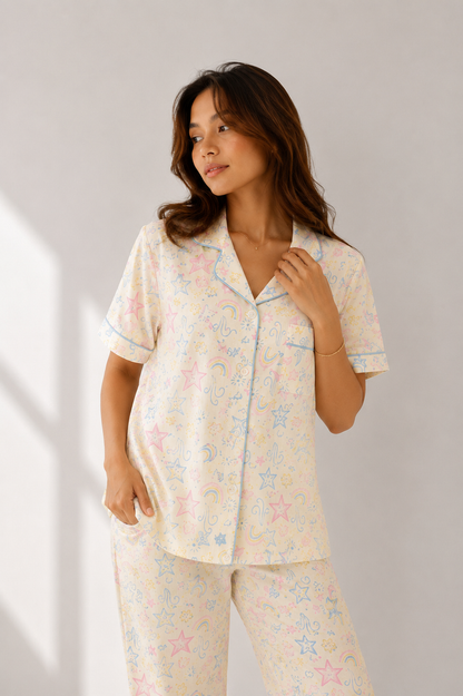 Printed Nightsuit(3piece )