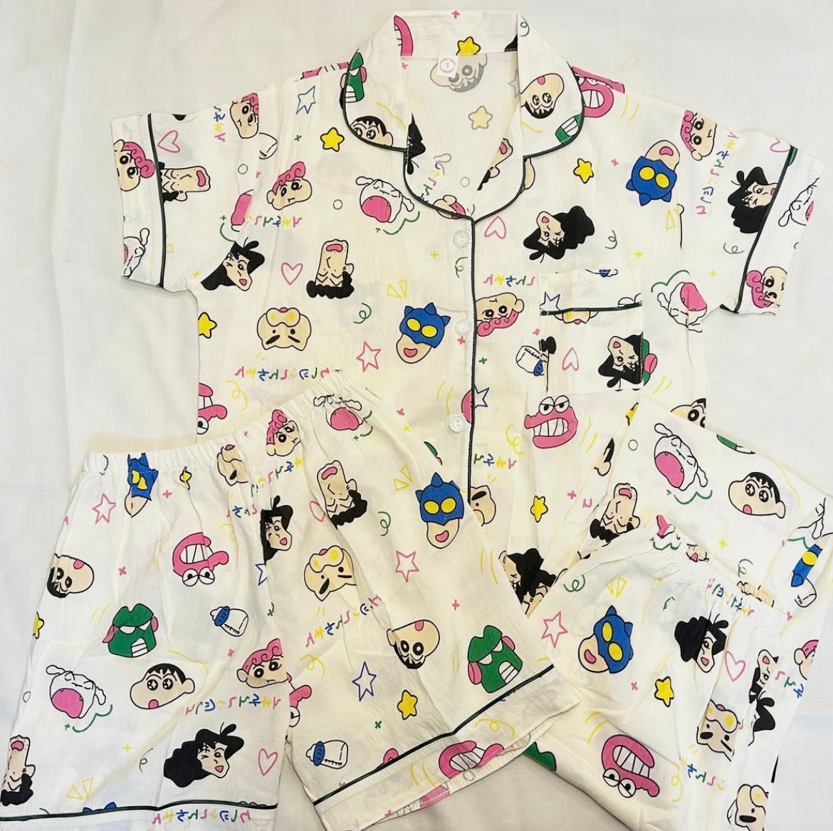 Shinchan Print Nightsuit (3 piece)
