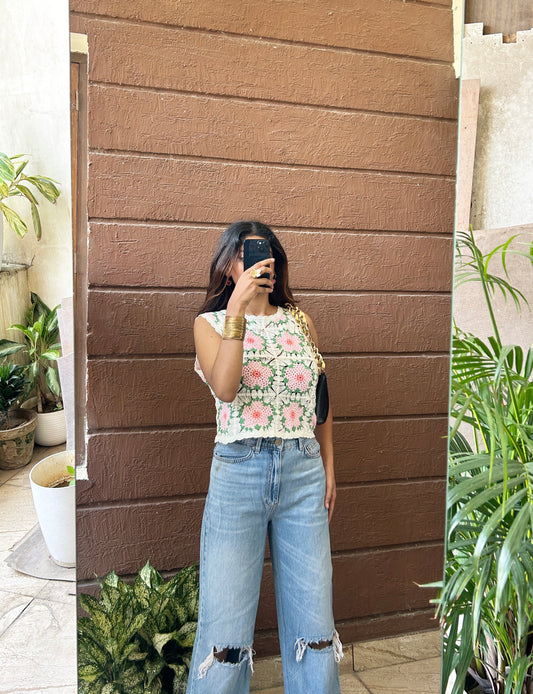 Cutie top floral
