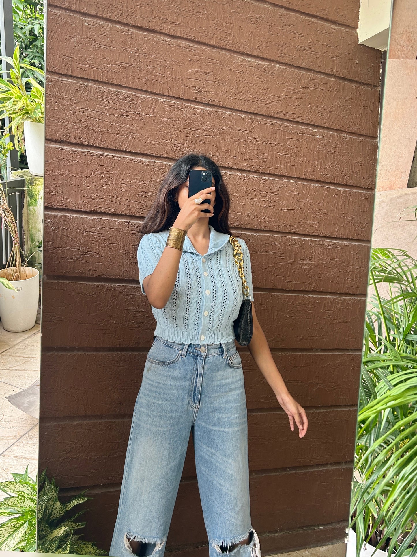 Baby Blue Top