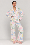 Cute Print Full Sleeve Nightsuit