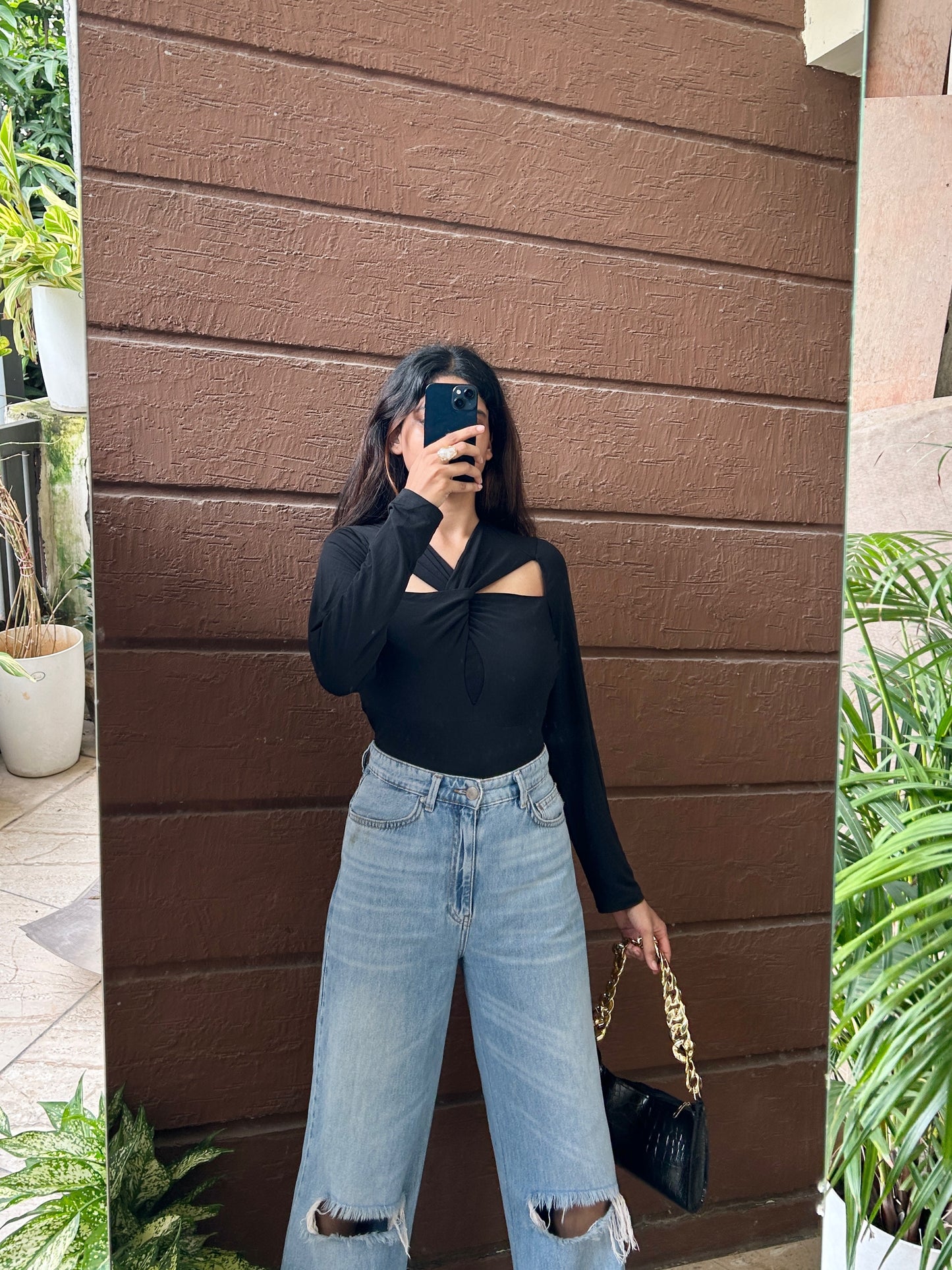 Criss cross top