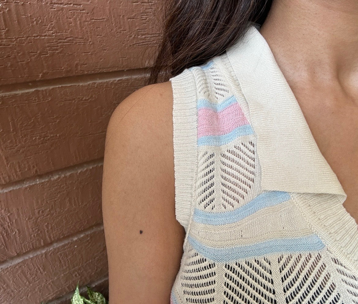 Collar Neck Top 💙