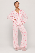 Baby Pink Bow Nightsuit