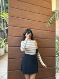 Striped bodysuit
