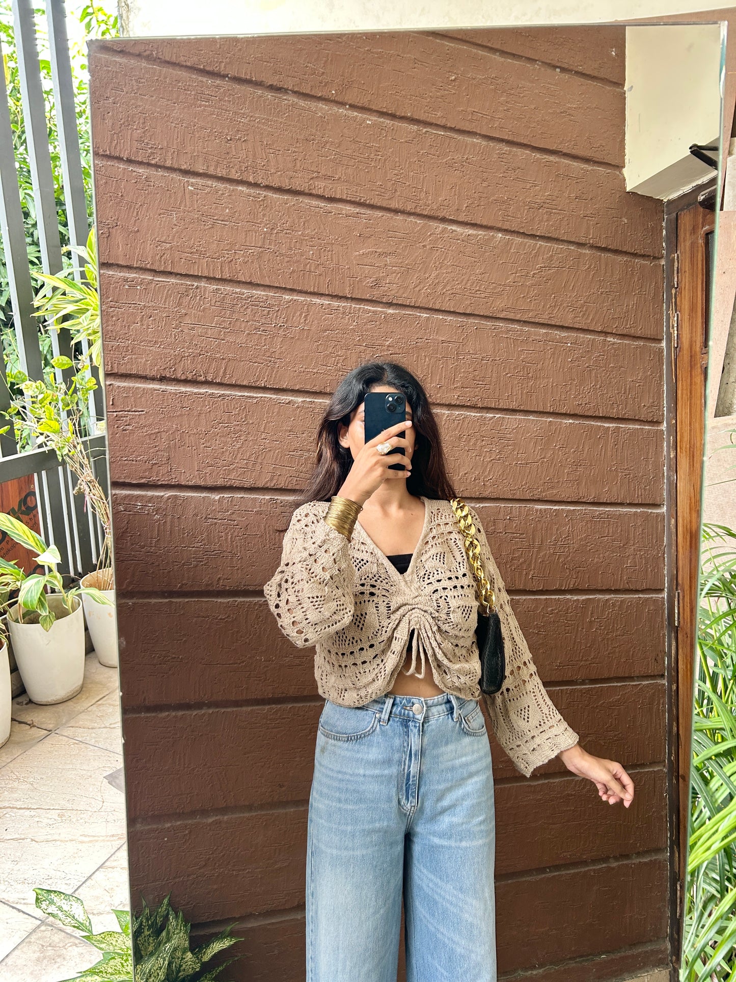 Beige Top