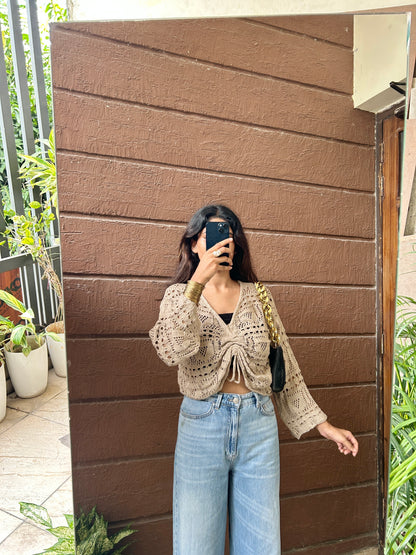 Beige Top