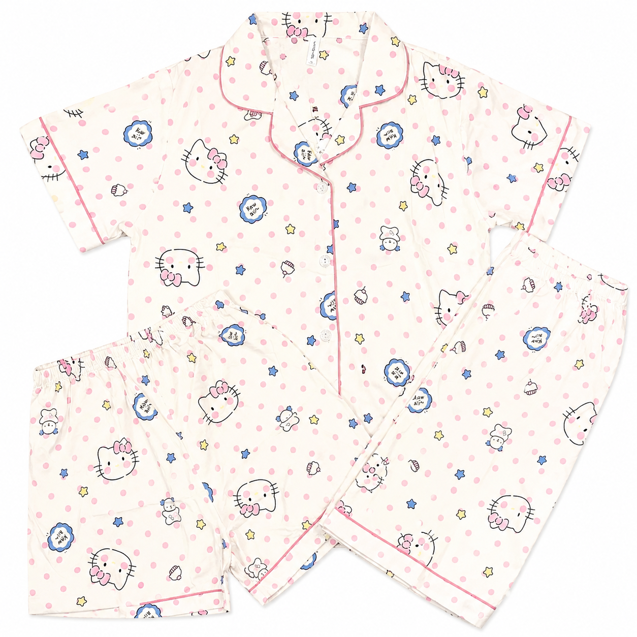 Hello Kitty Nightsuit (3 piece)