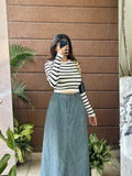 Striped top 🖤