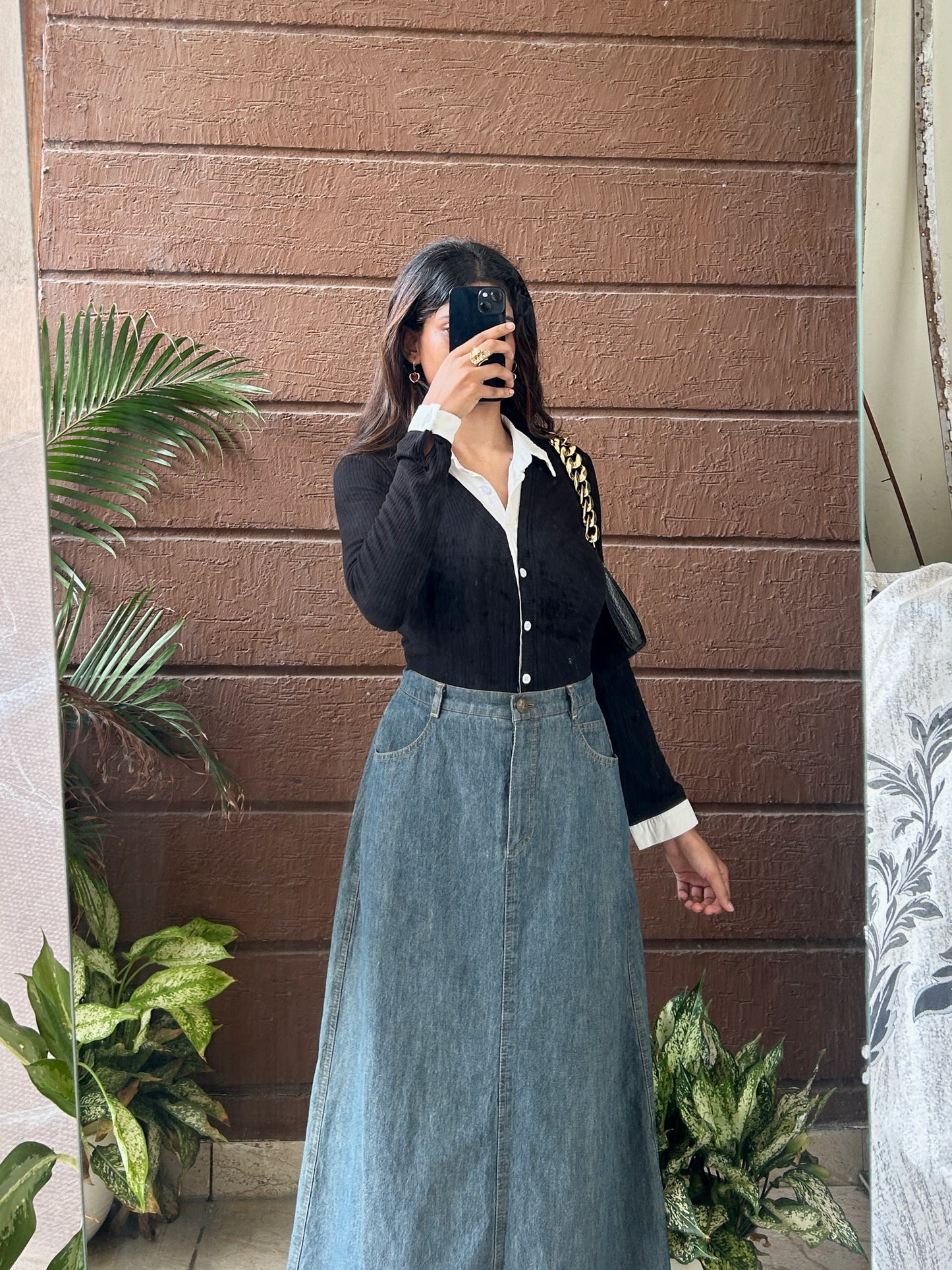 Shirt style top ✨