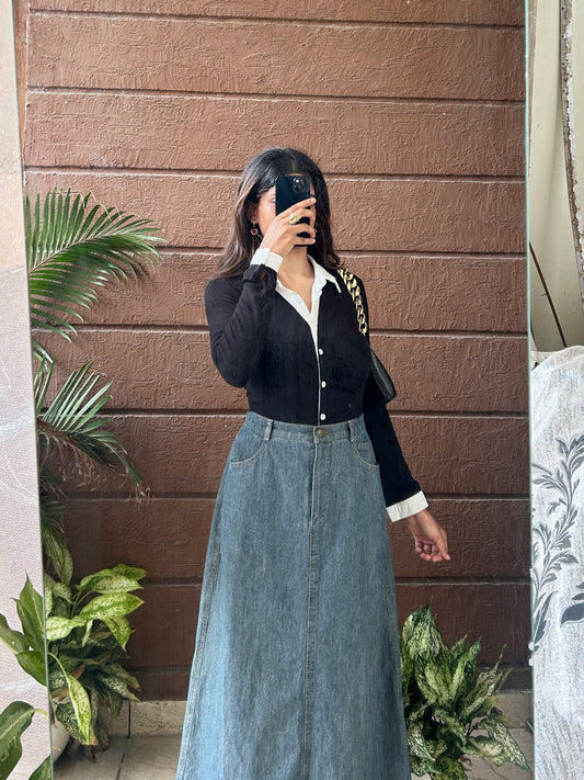 Shirt style top ✨