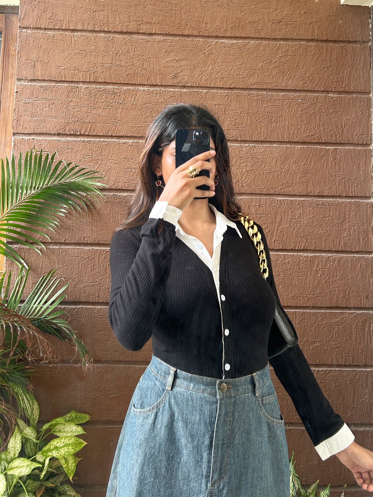 Shirt style top ✨