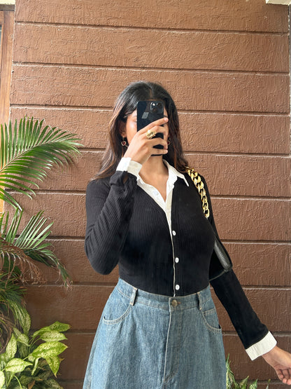 Shirt style top ✨