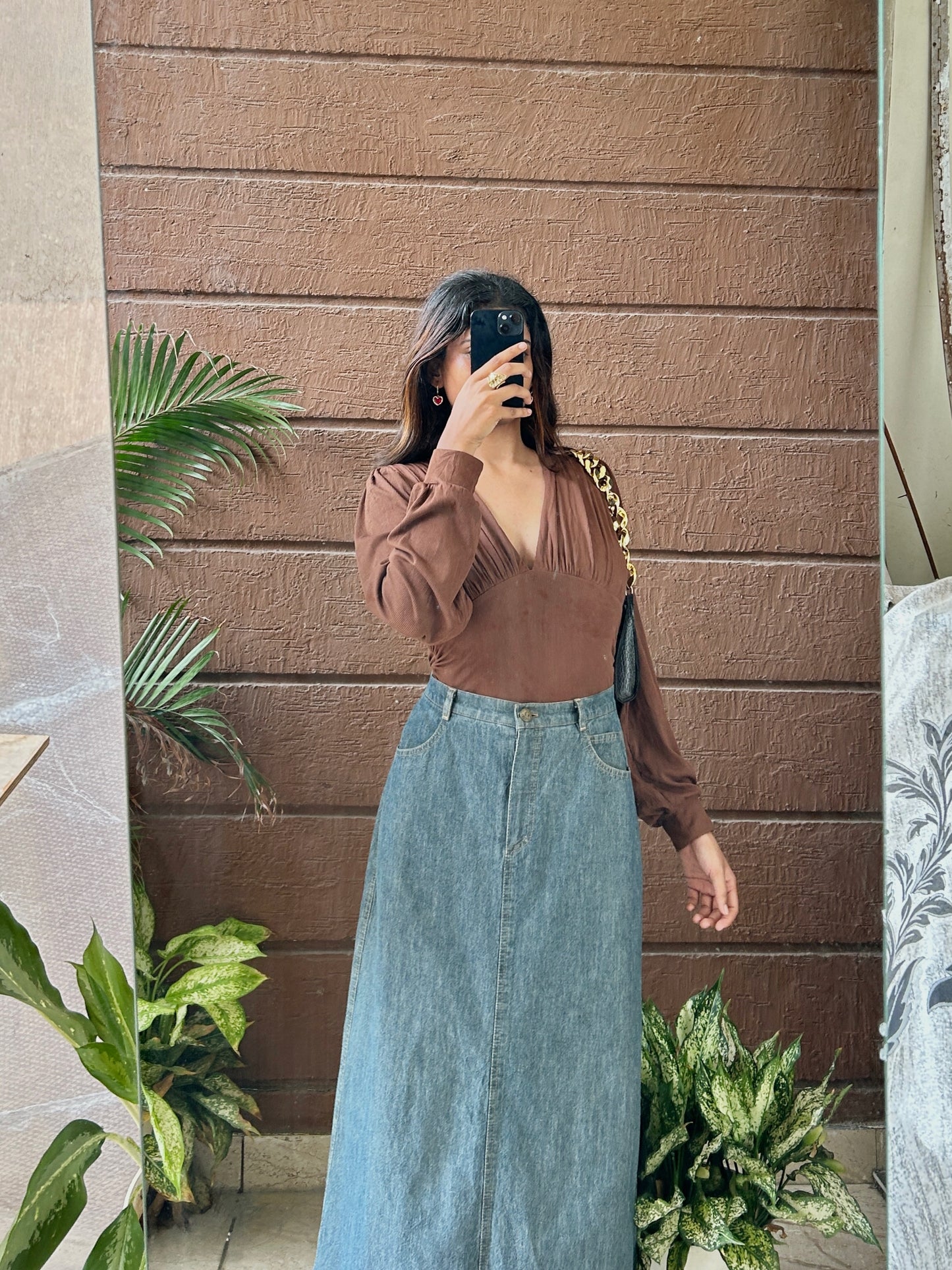 Brown top 🤎
