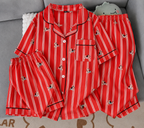Red Nighsuit (3pc)
