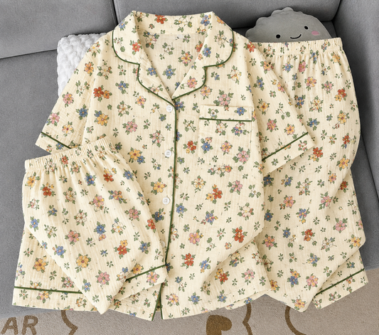 Floral Nightsuit(3piece)