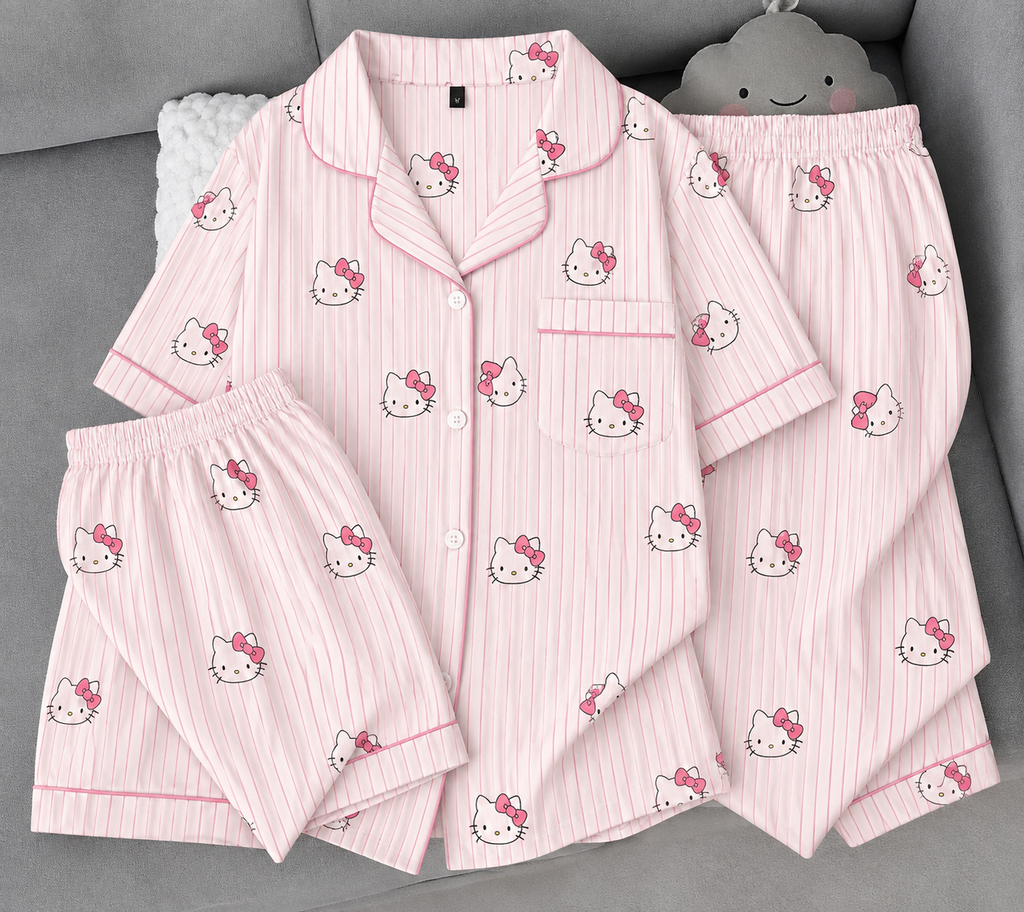 Hello Kitty Nighstuit (3pc)