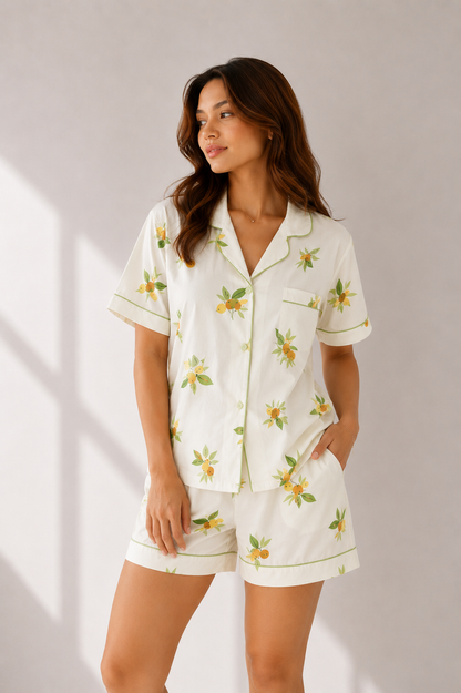 Leaf Nightsuit(3piece)
