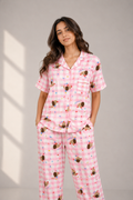 Pink Nightsuit(3piece )