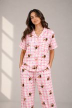 Pink Nightsuit(3piece )