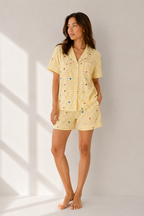 Yellow Nightsuit(3piece)