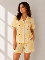 Yellow Nightsuit(3piece)